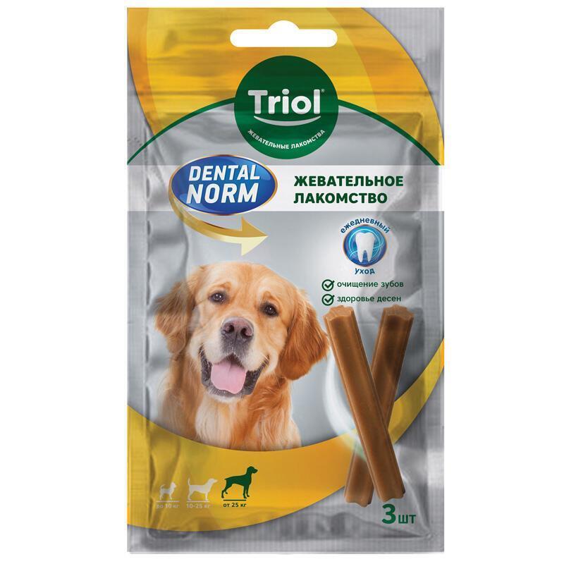Triol Dental Палочки жевательные для Собак крупных пород, 3шт