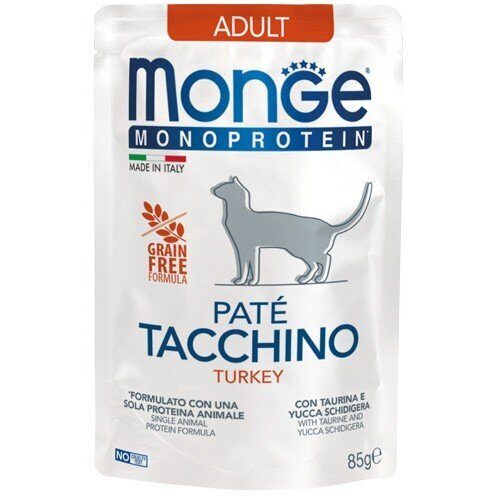 Monge Cat MONOPROTEIN Adult (Индейка) 85г