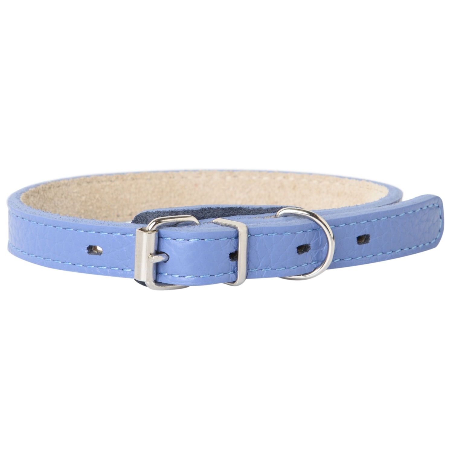 Mr.Kranch ошейник для собак 29-35см, васильковый
