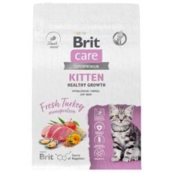 Brit Care Kitten Healthy Growth (Индейка), 400г