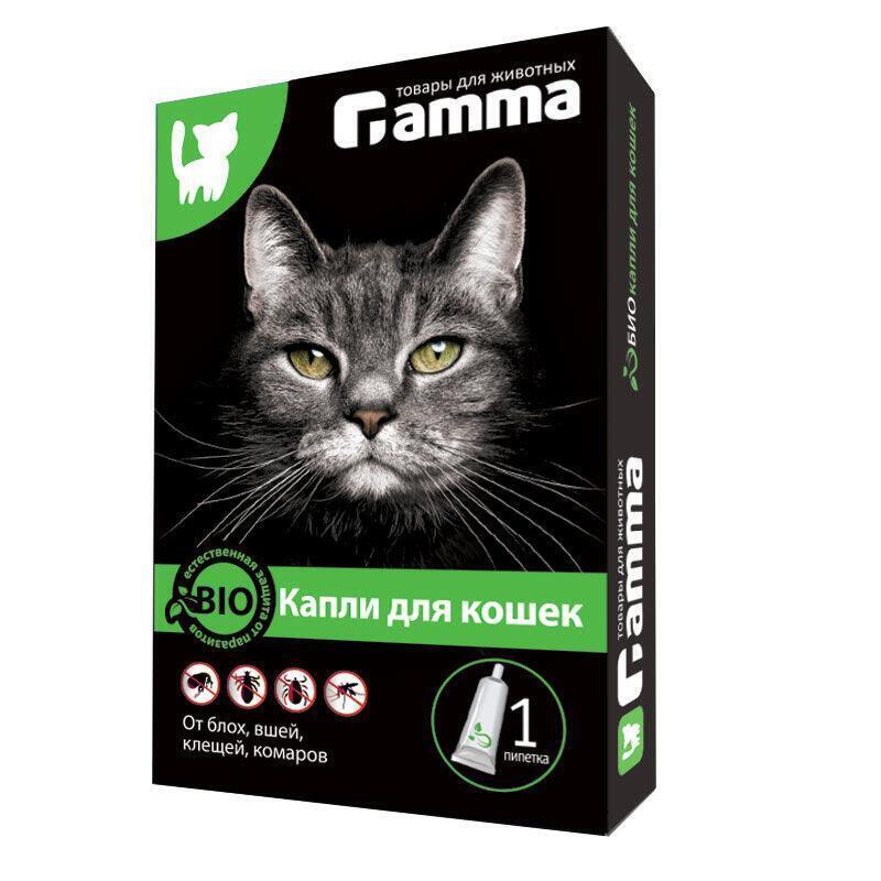 Gamma БИО Капли для Кошек, 1пп (1мл)