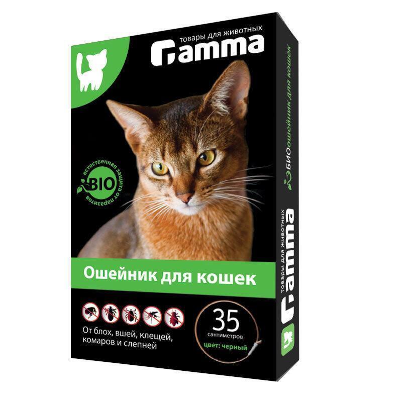 Gamma БИО Ошейник для Кошек, 390*9*3мм