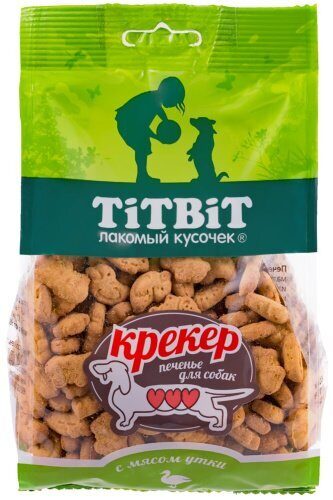 ТИТБИТ Крекер с мясом утки, 250 г