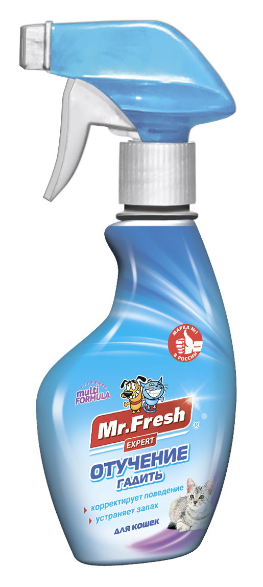 Mr.Fresh Expert Отучение гадить для кошек, 200мл