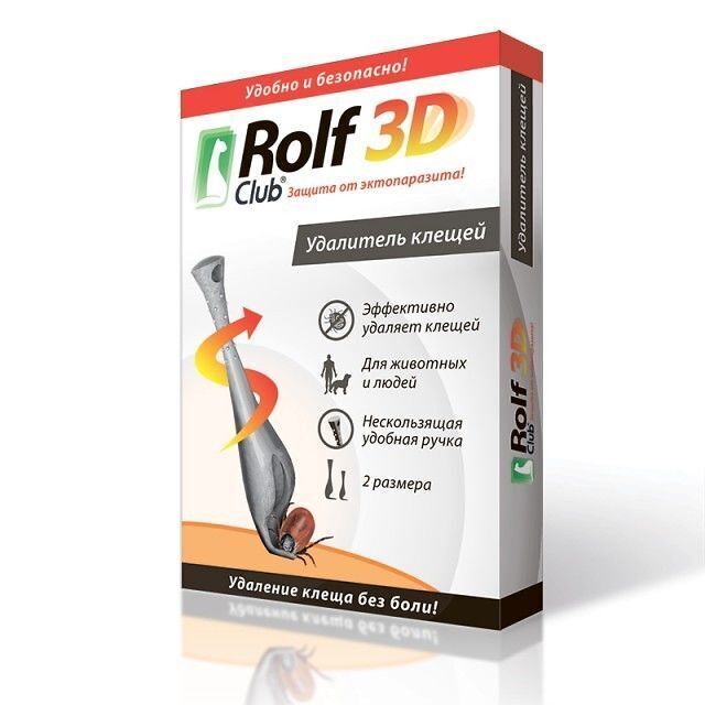 Rolf Club 3D Удалитель-выкручиватель клещей
