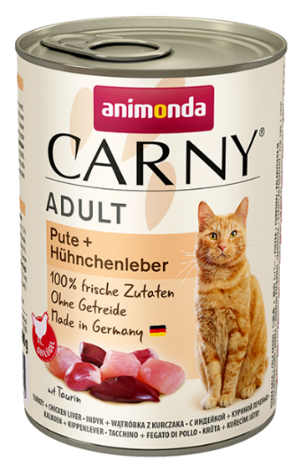 Carny Adult (Индейка, Куриная печень) 400г